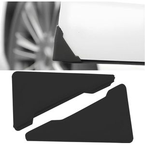 Deurrandbescherming krasbestendig - 2 stuks - autodeuren bumperhoekstickers - stofdicht - anti-botsing - zwart .