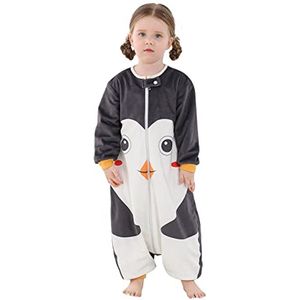 Eendelige Kinderpyjama zonder Voeten voor Meisjes en Jongens van 1-6 Jaar