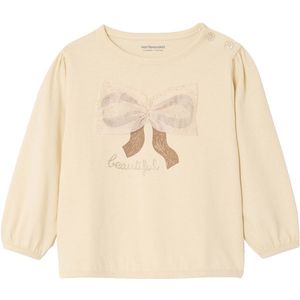 Vertbaudet T-shirt baby met lange mouwen en tule strik