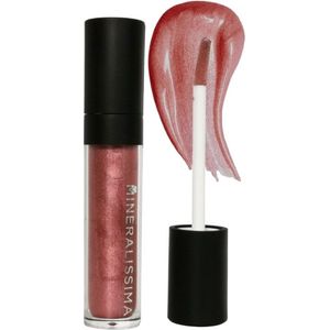 Minerale lipgloss Melon - vegan - zacht roze - Lip gloss | Minerale make-up - Lipgloss