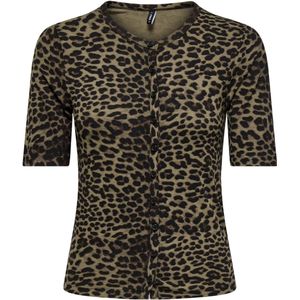 Only Vest Onlnora Cardigan Cs Jrs 15370932 Toasted Coconut/nora Leo Dames Maat - XS