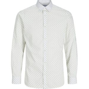 JACK&JONES JJJOE PRINT SHIRT LS AW24 Heren Overhemd - Maat L