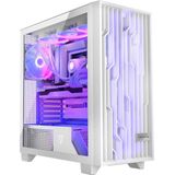 Modecom - Volcano Perun Apex ARGB - Computer Case - Wit
