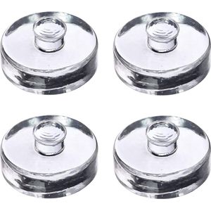 Westmark Gewichten voor fermentatie – set van 4 glazen gewichten voor fermentatie, accessoires voor fermentatie – glas, Ø 7cm