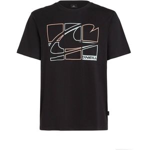 O´neill - Gradient - T-shirt - Zwart - Korte Mouwen