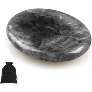 Zeynomax - Labradoriet Kristallen Geluksstenen voor Kinderen - Stressverlichting en Chakra Healing