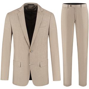 GENTS - Pak - Polyblend - Cappuccino Beige - Maat 46/M
