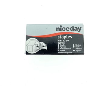 Niceday 1000 Nietjes - Maat Mini 10-50