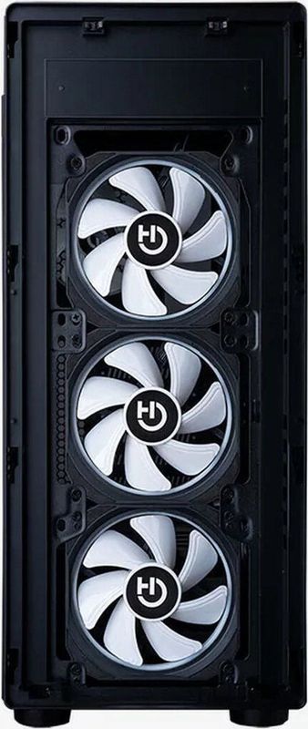 Hiditec - CHA010037 - PC Behuizing - Staal - ATX - Microperforeerd Ontwerp