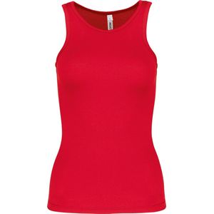 Damessporttop overhemd 'Proact' Red - L