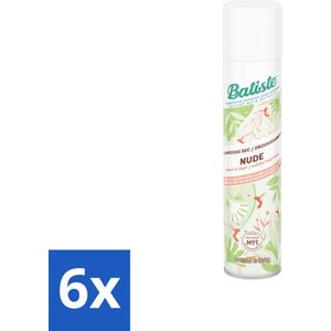 Batiste - Nude - Droogshampoo - Frisse Look - Volume en Textuur - 200ml - Voordeelverpakking - 6 stuks