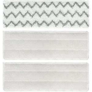 Geschikt voor Swiffer PowerMop microfiber mop pad voor nat en droog gebruik, 3 stuks