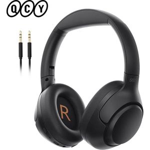 Currentgoodz - Hoofdtelefoon - Hoofdtelefoon draadloos - Over-ear Headset - Bluetooth - Actieve ruisonderdrukking - Zwart