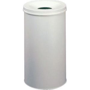 Durable Economy papierbak vlamdovend 30 liter, Lichtgrijs