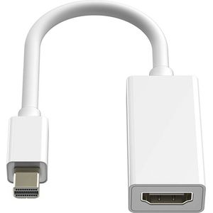 Adapter Mini DisplayPort Mannelijk naar HDMI Vrouwelijk Macbook 4K Full HD LinQ