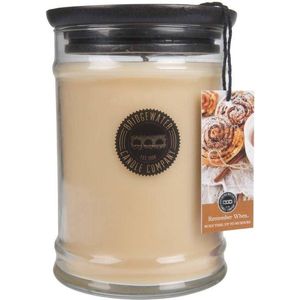 Bridgewater Geurkaars - kerst -Remember When pot- Groot pot - 454g - Beige