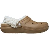 Crocs Classic Fleece Gevoerde Thermoplastische Heren Sepia Klompen
