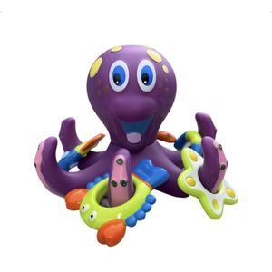 BoosaDP - Badspeelgoed - Octopus - Baby - Kinderspeelgoed - Speelgoed - badderen - Baby cadeau - Cadeau - Baby speelgoed - Douche speelgoed - Kinderen - educatief baby badspeelgoed - drijvende octopus -