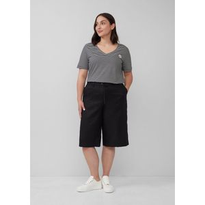 Broek - Luchtige Linnen Bermuda - Hoge Tailleband - Korte Broeken