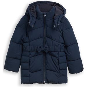TOM TAILOR - Gewatteerde Jas - Navy - Met Afneembare Capuchon