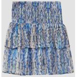 s.Oliver - Chiffon Rok - Met Geïntegreerde Shorts - Gelaagd - Glitterdraden