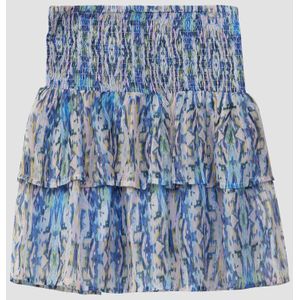 s.Oliver - Chiffon Rok - Met Geïntegreerde Shorts - Gelaagd - Glitterdraden