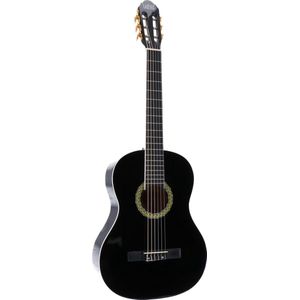 LaPaz 002 BK 4/4-formaat klassieke gitaar zwart