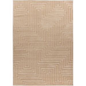Lalee Viva | Modern Vloerkleed Laagpolig | Beige | Tapijt | Karpet | Nieuwe Collectie 2024 | Hoogwaardige Kwaliteit | 120x170 cm