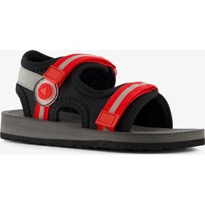 Braqeez jongens watersandalen zwart rood - Maat 26