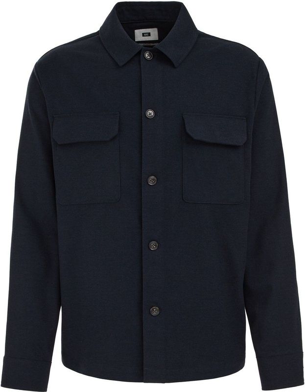 WE Fashion Heren Boxy fit flanellen overshirt