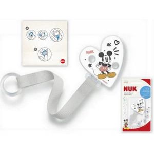 NUK | Fopspeen ketting | Disney baby | Mickey Beige