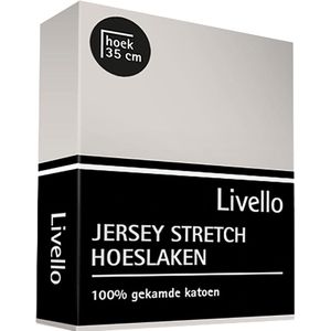 Livello Hoeslaken Jersey Light Grey 90x220