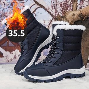 Bovista Snowboots - Sneeuwschoenen - Sneeuwboots - Dames - Wintersport - Ski - Skischoenen - Blauw - 41.5- Laarzen