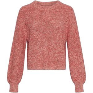 Moss Copenhagen - Wille - Gebreide Trui - Bicolor - Ronde Hals