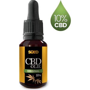 CBD olie 10% 10ML - 1000MG CBD - Solid