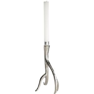 PTMD Alu rough candleholder horns high s