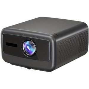 Beamer – Projector – Mini Beamer – Home Cinema – Smart Projector – 3000 Lumen Helderheid – 4K Ondersteuning & Android 12 – Ingebouwde Speakers & WiFi – 16:9 Beeldverhouding – Donkergrijs