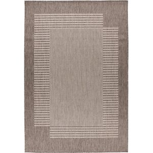 Casa | Laagpolig Vloerkleed | Taupe | Hoogwaardige Kwaliteit | 120x170 cm