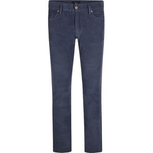 Steppin' Out Corduroy Broek Johnson Indigo Blauw - Maat W 33 - L 34 - Heren - Five-pocket broek