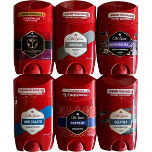 Old Spice deo stick voordeelverpakking 6 stuks