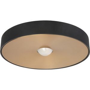 Highlight - Plafondlamp Bright Ø 26 cm zwart goud