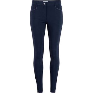 Montar Rijbroek Bling Full Grip Kids Navy - 164