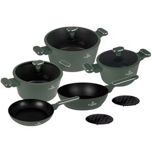 Berlinger Haus 8207 - 10 delige pannenset - Matt green Collection