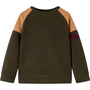 vidaXL - Kindertrui - 92 - donkerkakikleurig - en - camel
