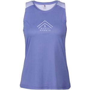 Scott Endurance Tech Mouwloos T-shirt Blauw S Vrouw