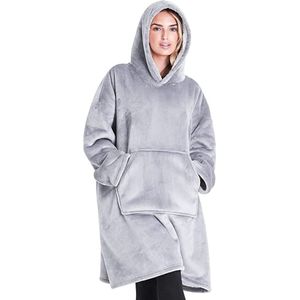 blanket sweatshirt - hoodie - dekensweatshirt Winter deken - Fleece dekentje - Hoodie Blanket -warm en gezellig, draagbaar, lang sweatshirt