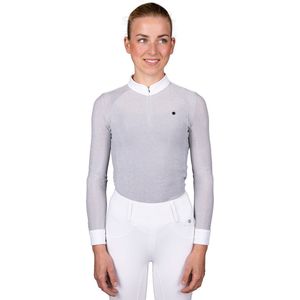 Qhp Showshirt Qhp Juliet Longsleeve Wit