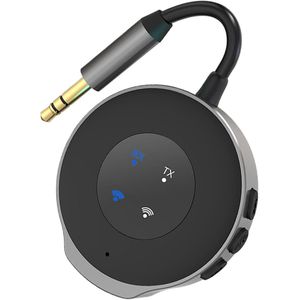 Auto-audio-ontvanger 2-in-1 muziek-audio FM-zender draadloze 5.3-zender-ontvanger