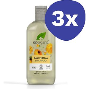 Dr Organic Calendula Shampoo (3x 265ml)