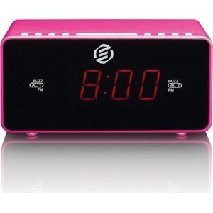 Equivera Wekkerradio Op Netstroom - Klokradio - Wekkerradio - Klokradio Met Wekker - Wekkerradio Dab - Wekker Dab Radio